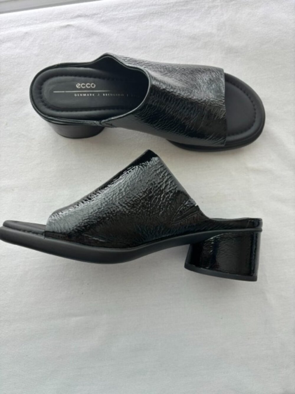 ECCO Womens Sculpted Luxe, size 8 1/2 (fits like 9) Mule Heeled Sandal